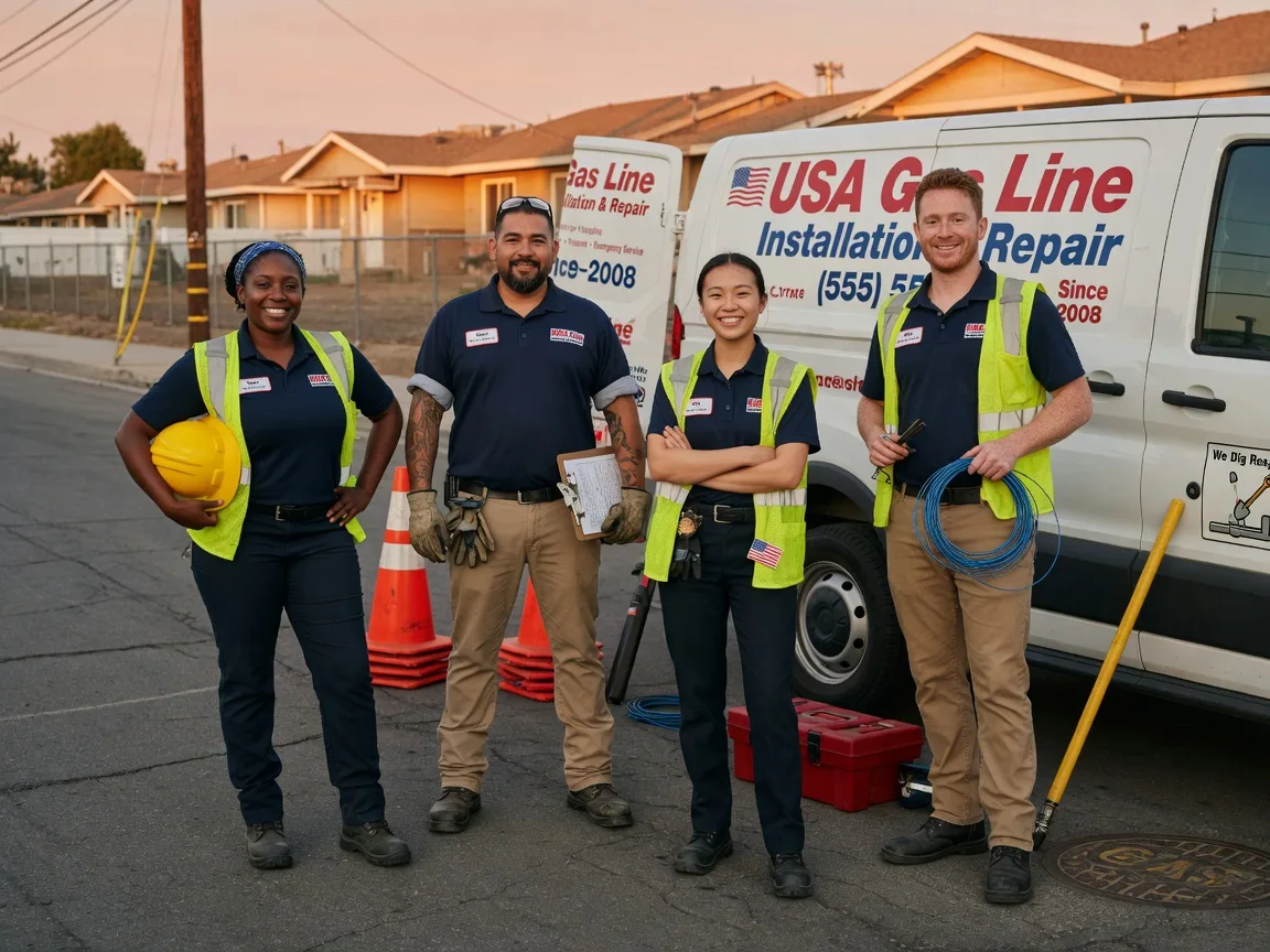 Gas Line Installation company in Dodson, TX